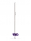 Preview: Glasstrohhalm Crystal Straw - Amethyst