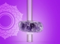 Preview: Glasstrohhalm Crystal Straw - Amethyst