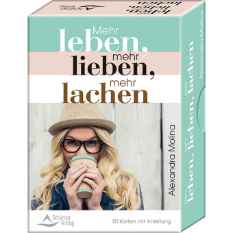 Kartenset: Mehr leben, mehr lieben, mehr lachen