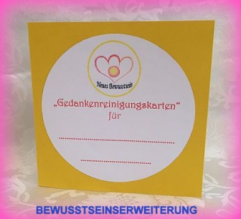 Gedankenreinigungskarten-Set