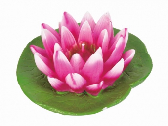 Lotusschwimmkerze - Purpur