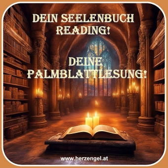 Dein Seelenbuch Reading - Deine Palmblattlesung!